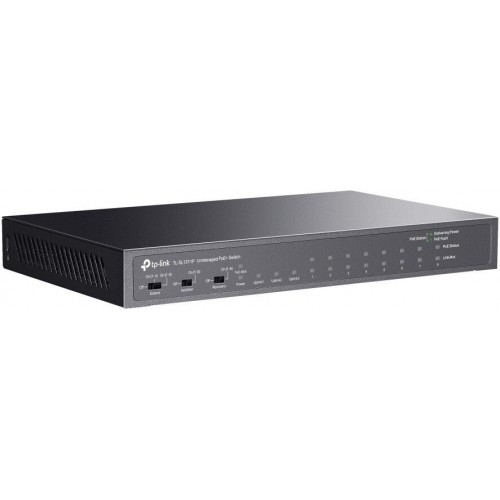 Коммутатор PoE+ 11-портовый Tp-Link TL-SL1311P