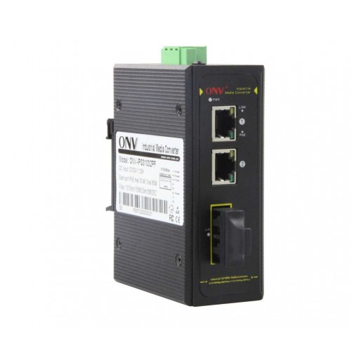 Коммутатор PoE индустриальный 2-портовый ONV IPS31032PS-S