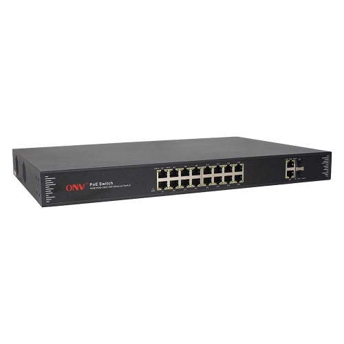 Коммутатор PoE 16-портовый ONV-POE33020PF