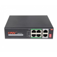 Коммутатор PoE  4-портовый ONV-H1064PLD long distance