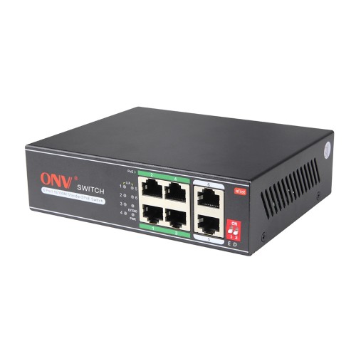 Коммутатор PoE  4-портовый ONV-H1064PLD long distance
