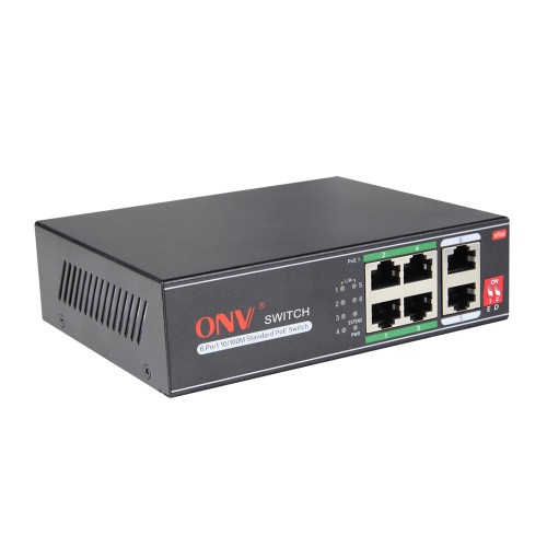 Коммутатор PoE  4-портовый ONV-H1064PLD long distance