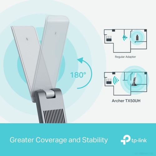 Сетевой адаптер беспроводной USB AX3000 Tp-Link Archer TX50UH