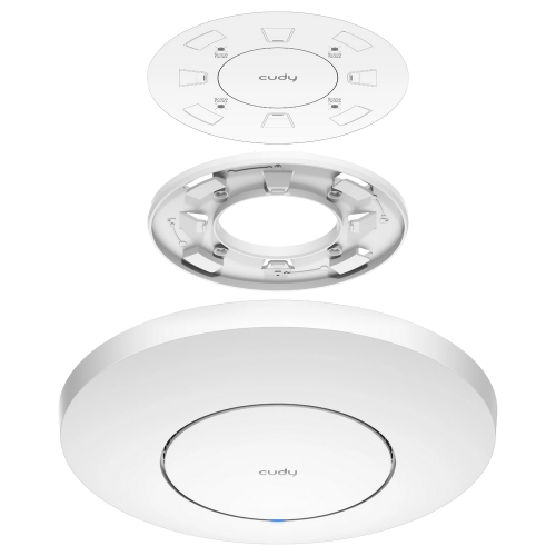 Точка доступа настенная/потолочная CUDY AP1300 <AC1200 Dual Band Gigabit Ceiling Mount Access>