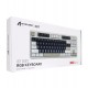 Клавиатура USB, Attack Shark X87, фиолетовый белый, KeyBoard Linear Blueberry switch, 87 keys, 2,4/BT/cable, Twilight color