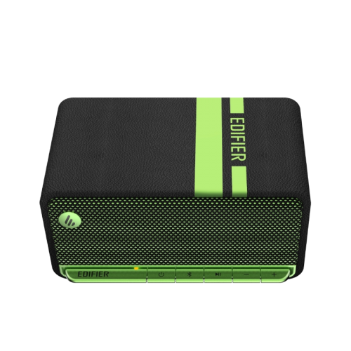 Колонка портативная Bluetooth Edifier MP230 Green Black<RMS 10+10Вт, Bluetooth, TF, AUX, USB-C>