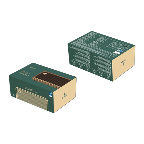 Колонка портативная Bluetooth Edifier MP230 Brown <RMS 10+10Вт, Bluetooth, TF-карта, AUX, USB-C>