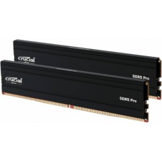 Набор модулей памяти Crucial PRO DIMM DDR5, 32Gb (16x2), 5600Mts, CL46, 1.1v, with Heatsink, CP2K16G56C46U5