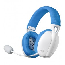 Беспроводная гарнитура  Redragon Ire Pro, Bluetooth Garnitura 17ohm, 20-20000Hz, BT/2.4, White-Blue(71539)
