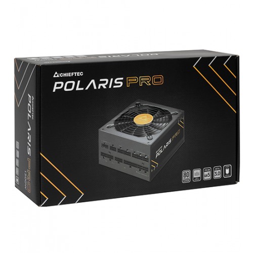 Блок питания ATX Chieftec POLARIS Pro 3.0, PPX-1300FC-A3, 1300W, Power supply PRO 80plus Platinum, Modular
