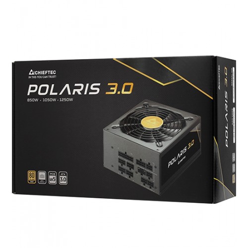 Блок питания ATX Chieftec POLARIS 3.0, PPS-1050FC-A3, 1050W, Power supply 80plus Gold, Modular