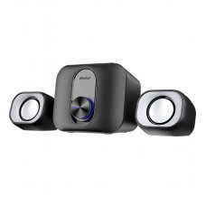 Акустическая система Meetion MT-SP2110BT Black, Черный, SPK active 5W*2, BT/USB/3.5, black