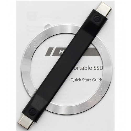 Внешний твердотельный накопитель HikSemi, HS-ESSD-Elite9 1T, 1000GB, grey, SSD USB 1 TB USB 3.2