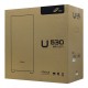 Корпус E-ATX midi tower FSP U530-BS, (без БП), Black, Case