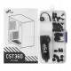 Корпус ATX midi tower FSP CST360B , (без БП), BLACK, Case