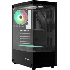 Корпус ATX midi tower Alseye, Spider-B Black AS.07.0136, (без БП), black, Case