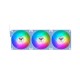 Кулер для компьютерного корпуса Thermaltake CT120 ARGB Sync PC Cooling Fan Hydrangea Blue (3 pack)