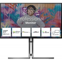 Монитор 27" AOC U27U3CV NanoIPS 3840x2160 60Hz 4ms 400cd/m 1300:1 2xHDMI 1xDP 4xUSB3.2 SP 3Wx2 Black