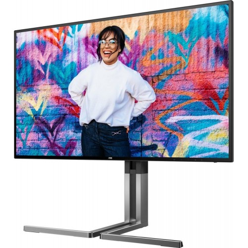 Монитор 27" AOC U27U3CV NanoIPS 3840x2160 60Hz 4ms 400cd/m 1300:1 2xHDMI 1xDP 4xUSB3.2 SP 3Wx2 Black