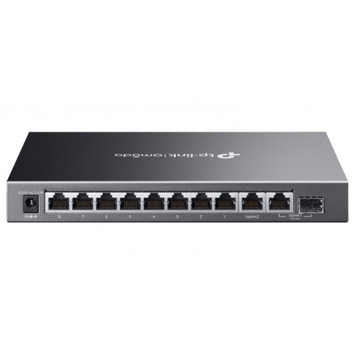 Коммутатор PoE+ GbE Easy Managed 10-портовый TP-Link Omada ES210GMP