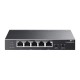Коммутатор PoE+ GbE  5-портовый Tp-Link TL-SG1005P-PD