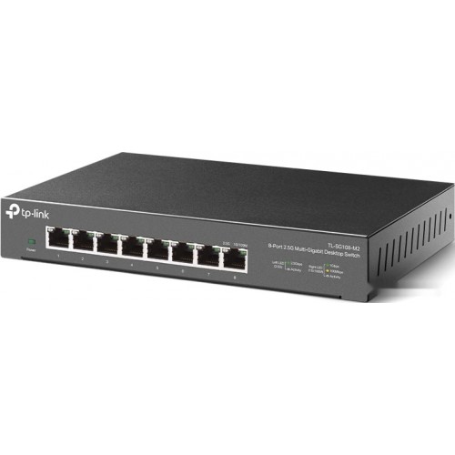 Коммутатор 2.5GbE  8-портовый Tp-Link TL-SG108-M2