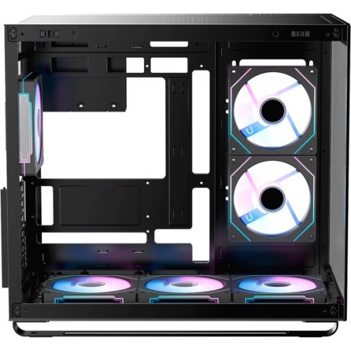 Корпус Ocypus Iota C70 BK ARGB ATX/mATX/mITX 2xUSB, Type-C, Черный, Iota-C70-BKD600XX-GL