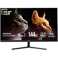 Монитор 23.8" ONVYX ONMR24FHD144B169F, FullHD, IPS, Grade A+, 144Hz, 1ms, 300 cd/m2, 1000:1, HDMI/DP, 2x3W (ONMR24FHD144B169F)