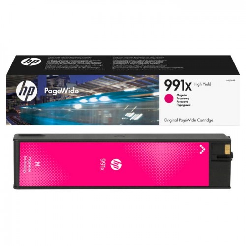 Картридж HP Europe/M0J94AE/Струйный/№991/пурпурный