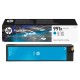Картридж HP Europe/M0J90AE/Струйный/№991/голубой