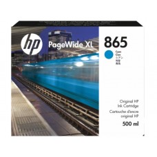 Картридж HP Europe/PageWide XL/Струйный/№865/Голубой/500 мл (3ED85A)
