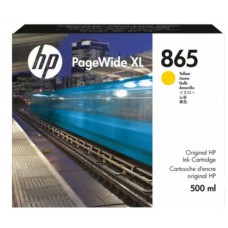 Картридж HP Europe/PageWide XL/Струйный/№865/Жёлтый/500 мл (3ED84A)