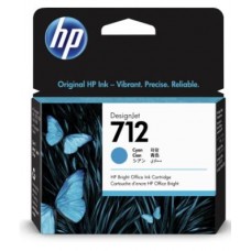 Картридж HP Europe/DesignJet/Струйный/№712/голубой/29 мл (3ED67A)