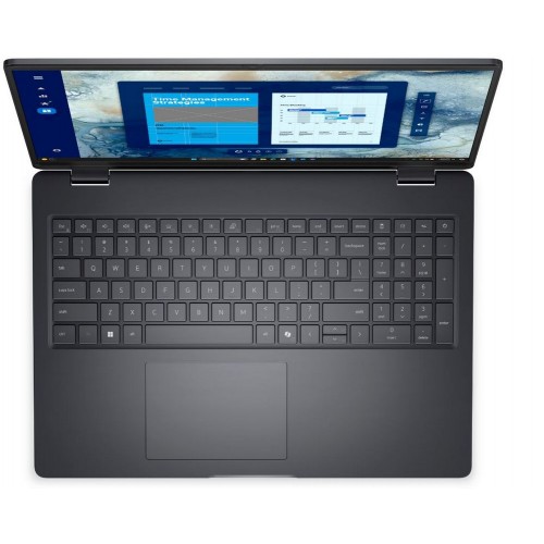 Ноутбук Dell/Pro 16 PC16250/3г/Core Ultra 7/265U/1,7 GHz/16 Gb/SSD/512 Gb/No ODD/Graphics/integrated/16 ''/1920x1200/Windows 11/Pro/Backlit Kb/Fingerp (BTO121_PC16250_EMEA_210-BQHB)
