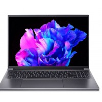 Ноутбук Acer/SFX16-61G-R12Z Swift X 16/1г/Ryzen 9/7940HS/4 GHz/16 Gb/PCIe NVMe SSD/1024 Gb/No ODD/GeForce/RTX 4050/6 Gb/16 ''/3200x2000/Без операционн (NX.KFPER.001)