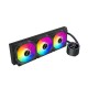 Кулер с водяным охлаждением Huntkey GX360R Blaktip Shark