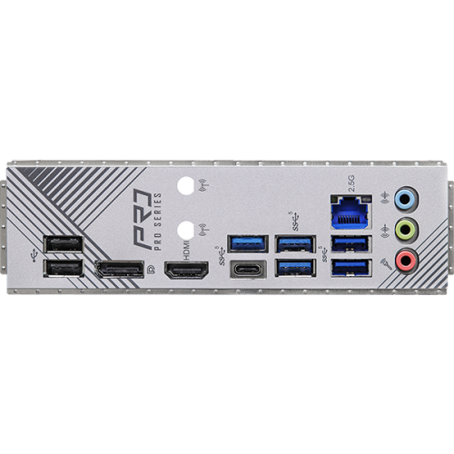 Материнская плата ASRock B760 PRO RS/D4 LGA1700 4xDDR4 4xSATA RAID 2xM.2 HDMI DP ATX