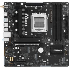 Материнская плата ASRock A620AM PRO-A WIFI AM5 4xDDR5 2xSATA3 RAID 3xM.2 Type-C HDMI WiFi6E mATX