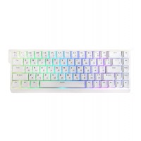 Клавиатура USB, MCHOSE Ace 68 White, Ice Blue Magnetic Switch, KeyBoard MC-Ace68-15, wired