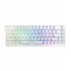 Клавиатура USB, MCHOSE Ace 68 White, Ice Blue Magnetic Switch, KeyBoard MC-Ace68-15, wired