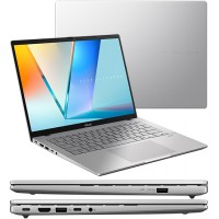 Ультрабук ASUS VivoBook S14 M3407HA-LY175W (90NB16E2-M00CB0), NB Ryzen 7 260-3.8/512GB SSD/16GB/14" WUXGA/WIN11