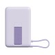 Портативный внешний аккумулятор Xiaomi Magnetic Power Bank 10000 with Built-in Stand Purple