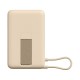 Портативный внешний аккумулятор Xiaomi Magnetic Power Bank 10000 with Built-in Stand Beige