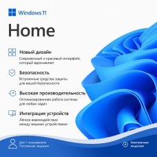 Электронная лицензия (ESD ключ) Microsoft Windows 11 Home 64Bit