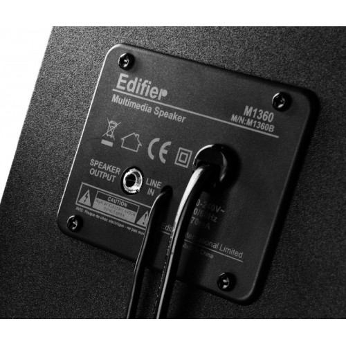 Акустическая система Edifier M1360 Black <2.1, RMS 8,5Вт x 1, AUX>