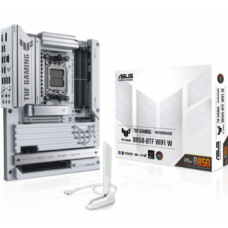 Материнская плата ASUS TUF GAMING B850-BTF WIFI W, B650, AM5, 4xDDR5, 2xPCI-E x16, PCI-Ex1, M2, SATA,HDMI,DP, WIFI7, WHITE, BOX