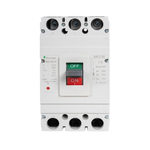 Автоматический выключатель iPower ВА57-400 3P 315A
