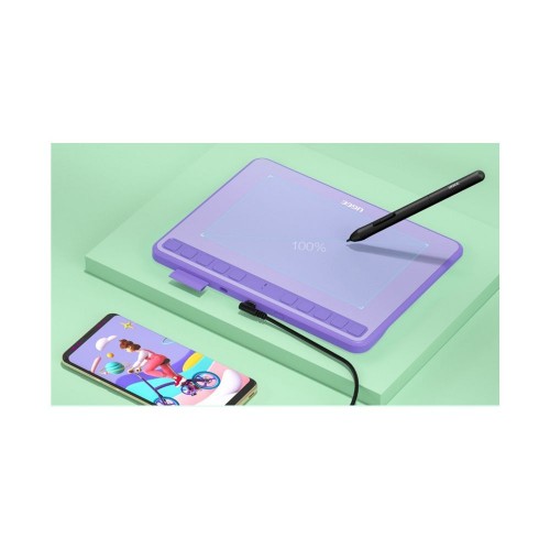 Графический планшет Ugee S640 Purple