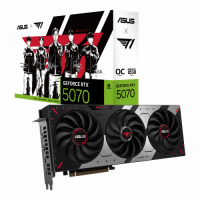 Видеокарта ASUS T1-RTX5070-O12G-GAMING, 12Gb GDDR7, 192 bit, 6144 CUDA Core, HDMI, DP, BOX