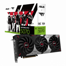 Видеокарта ASUS T1-RTX5070-O12G-GAMING, 12Gb GDDR7, 192 bit, 6144 CUDA Core, HDMI, DP, BOX